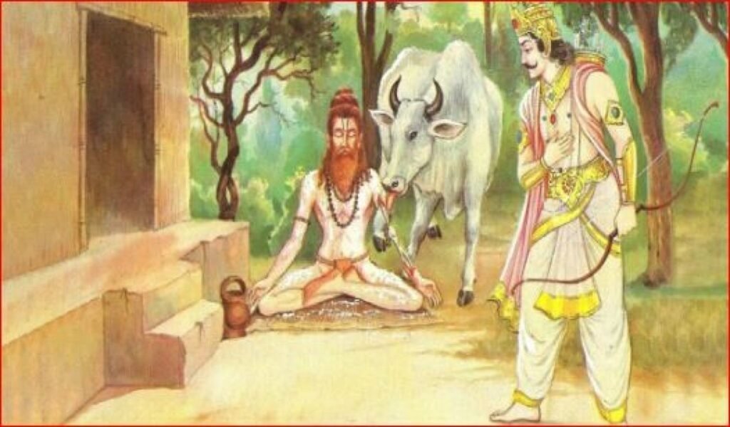 Sage Dadhichi donated his bones