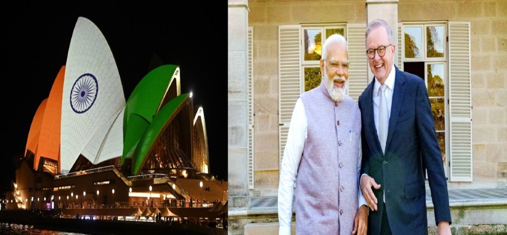 PM Modi's grand welcome in Australia
