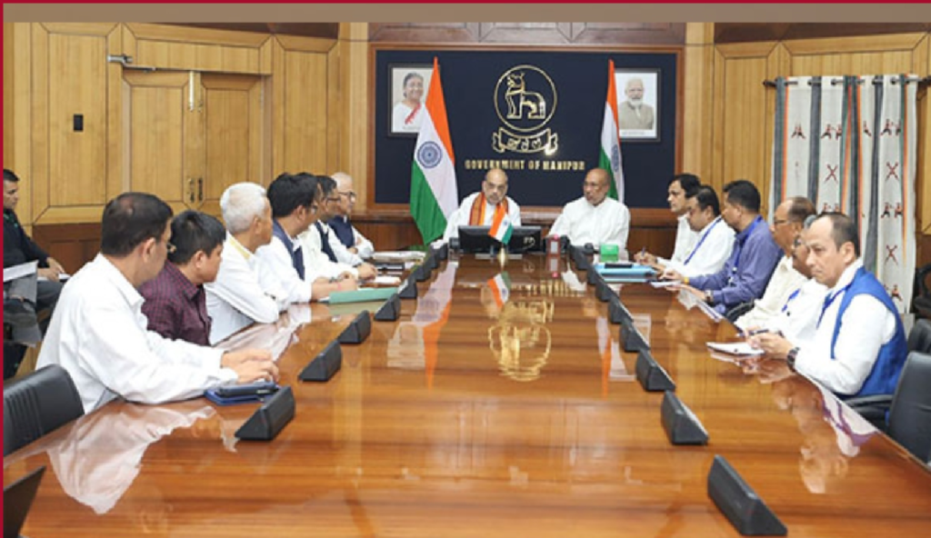 Amit Shah came into action regarding Manipur violence