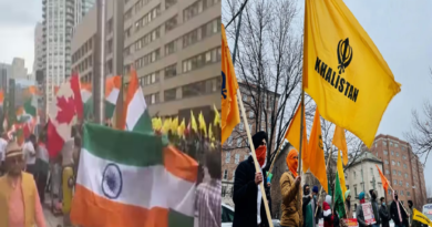Khalistani supporters are not deterred!