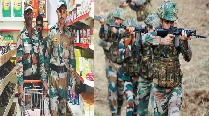 Army Canteen: Why are the canteens of the Indian Army so cheap?