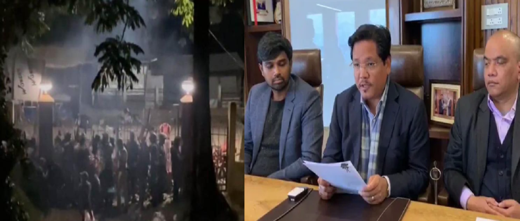 Attack on CM office in Meghalaya: 18 including BJP leaders arrested.
