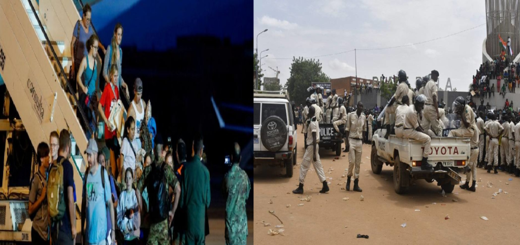 Niger: US reports incomplete departure of international consulate