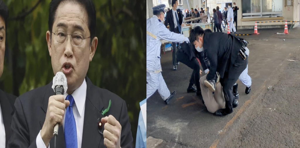 Assassination attempt on Japan's PM Fumio Kishida