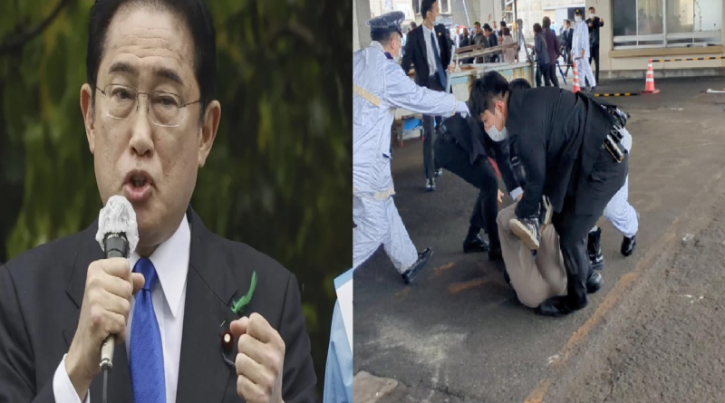 Assassination attempt on Japan's PM Fumio Kishida