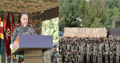 CDS General Anil Chauhan emphasized Defense independence at the Gajraj Corps visit