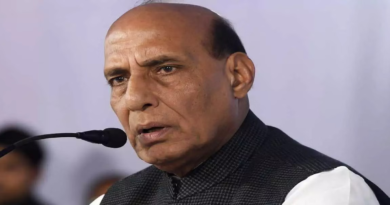 Indian Defense Minister Rajnath Singh