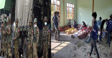 Myanmar Army's Air Strike Near Indian Border