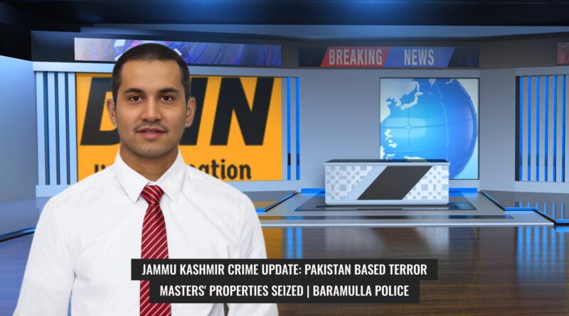 Jammu Kashmir Crime Update: Pakistan-Based Terror