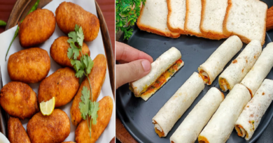 Easy Bread Roll Recipe - Perfect Light Snack for Evening Hunger.