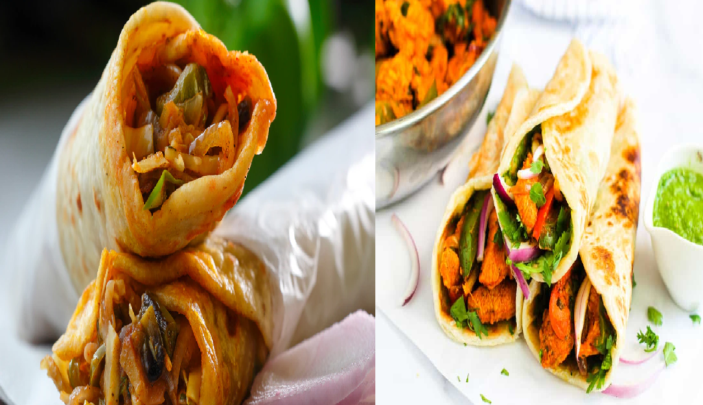 Make Delicious Tandoori Chicken Kathi Roll at Home