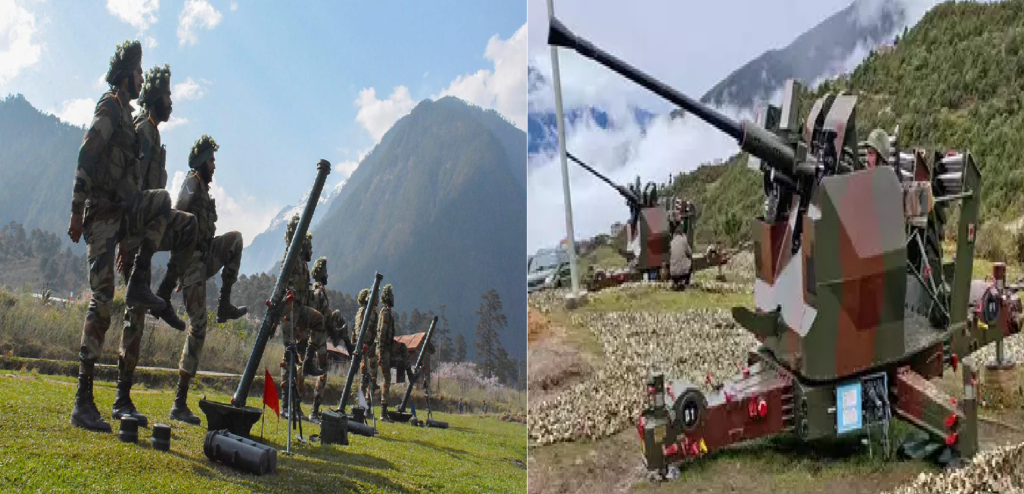 Indian Army's Bold Move: Preparing for a Two-Front War with China and Pakistan – New High-Altitude Firing Ranges Underway