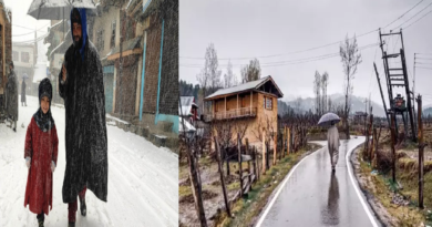 Weather Update: Light Snowfall in Kashmir and Rain Forecast for Next Two Days