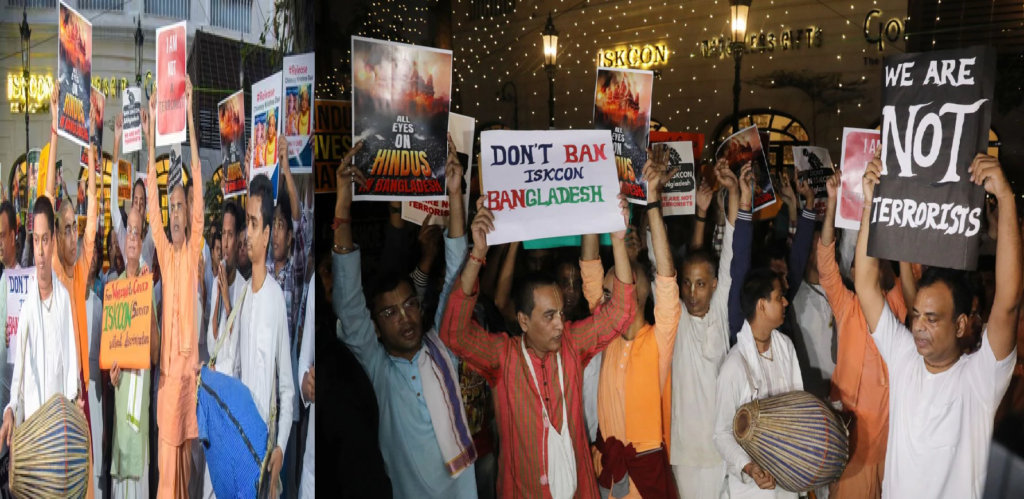 Hindu temples and idols vandalized: ISKCON Urges Safety for Hindus in Bangladesh