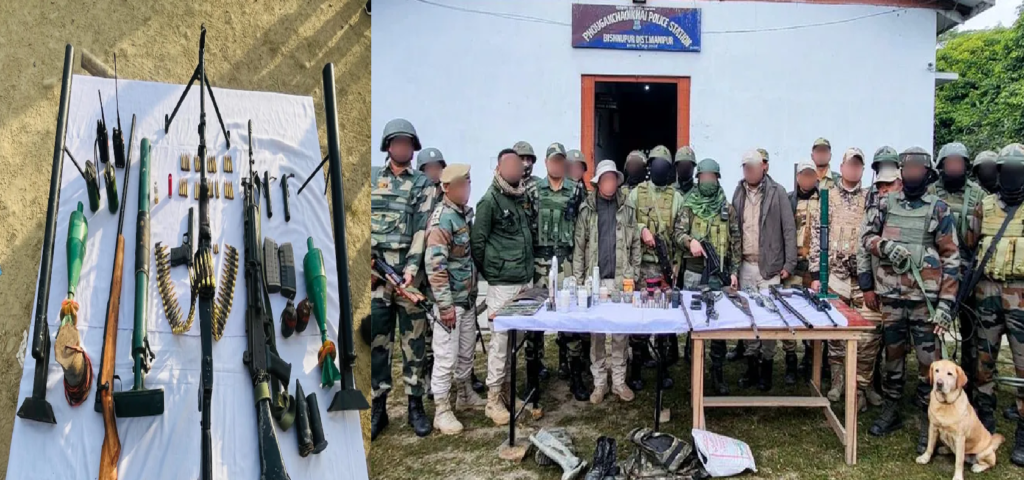 Manipur Police Seize AK-47 Cartridges and More in Search Operation
