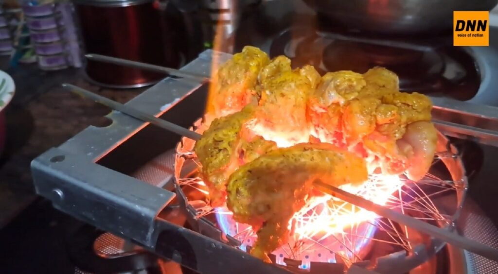 Easy Homemade Grilled Chicken Recipe with Perfect Marination on Gas Stove