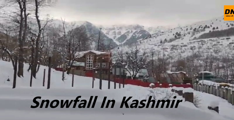 Magical Snowfall in Kashmir & Serenity at a Shiv Temple | A Winter Wonderland Journey