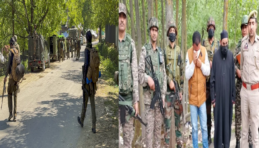 Terror crackdown in Jammu and Kashmir: 3 Lashkar Overground Workers Arrested in Bandipora, Weapons Seized