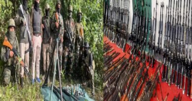 Manipur Security Forces Seize 155 Firearms, 1652 Ammunition in Major Crackdown