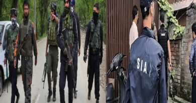 SIA anti-terror crackdown 2025: Pakistan-Linked Terror Network Exposed by SIA in Kashmir