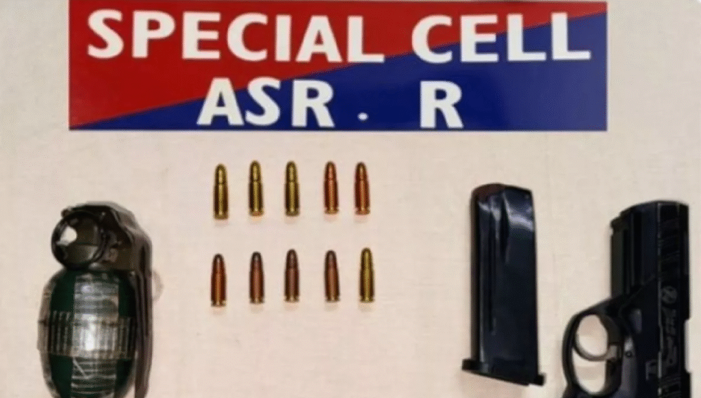 Babbar Khalsa Henchman Malkit Singh Arrested in Amritsar, Arms Recovered