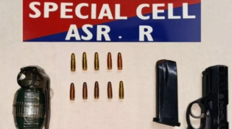 Babbar Khalsa Henchman Malkit Singh Arrested in Amritsar, Arms Recovered