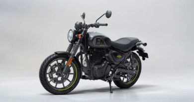 Royal Enfield Hunter 350 New Graphite Gray Color Launched in India
