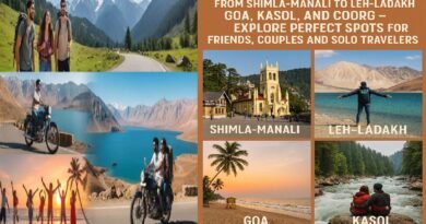 Peace & Adventure Await: Top 5 Travel Destinations in India You Must Visit in 2025
