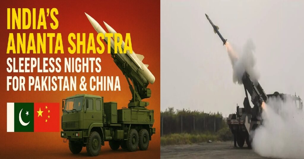 India’s New ‘Ananta Shastra’ Missile System: A Game-Changer Against Pakistan and China
