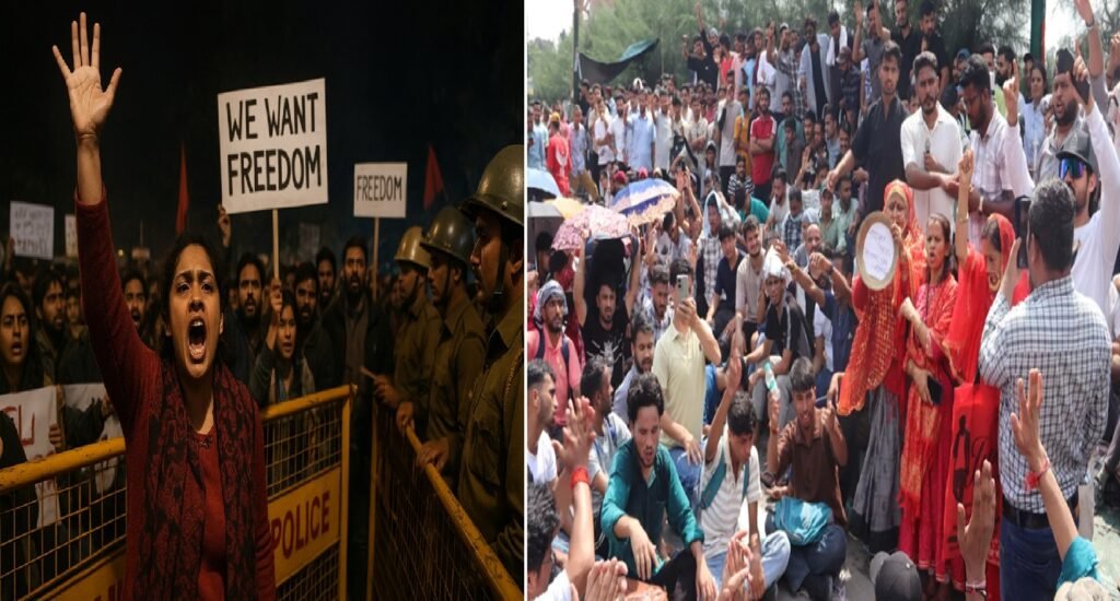JNU-Style "Freedom" Slogans Rock Dehradun Protest, Intelligence Agencies on Alert
