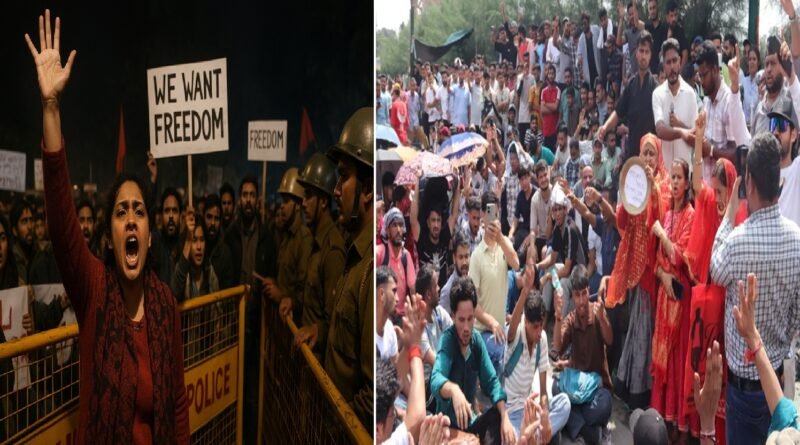 JNU-Style "Freedom" Slogans Rock Dehradun Protest, Intelligence Agencies on Alert