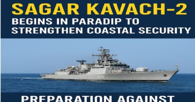 Two-Day Joint War Exercise ‘Sagar Kavach-2’ Begins in Paradip to Strengthen Coastal Security