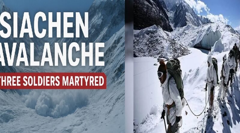 Siachen Avalanche: Three Soldiers, Including Two Agniveers, Martyred in Ladakh Tragedy