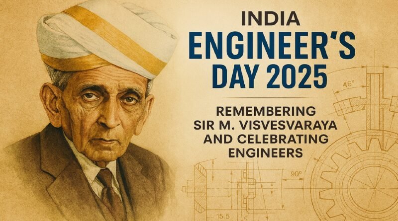 India — Engineer’s Day 2025: Remembering Sir M. Visvesvaraya and Celebrating Engineers