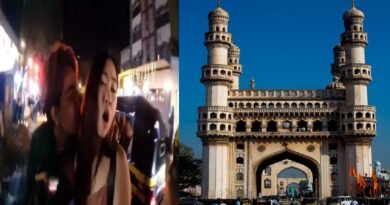 Viral Video of Foreign Woman Harassed Near Charminar Triggers Police Probe
