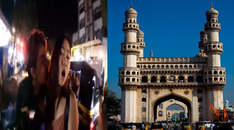 Viral Video of Foreign Woman Harassed Near Charminar Triggers Police Probe