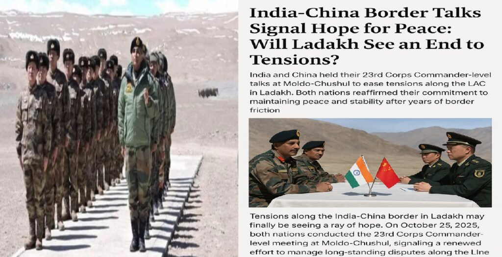 India-China Border Talks Signal Hope for Peace: Will Ladakh See an End to Tensions?
