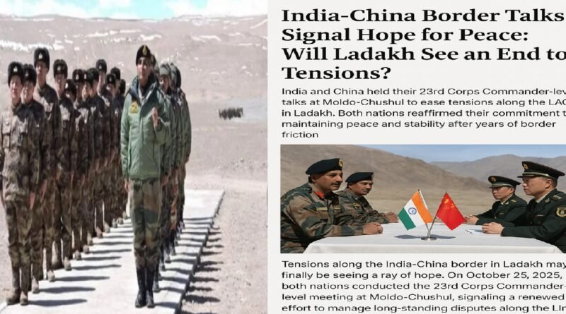 India-China Border Talks Signal Hope for Peace: Will Ladakh See an End to Tensions?