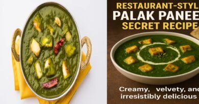 Restaurant-Style Palak Paneer Recipe: Creamy, Velvety, and Irresistibly Delicious