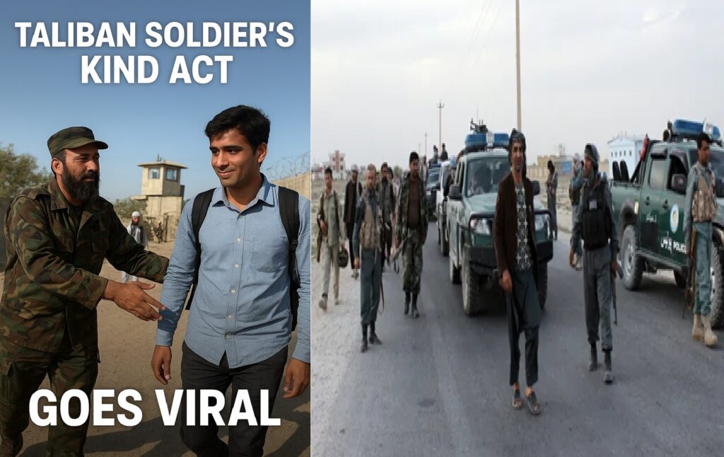 Taliban Soldier’s Kind Act Goes Viral