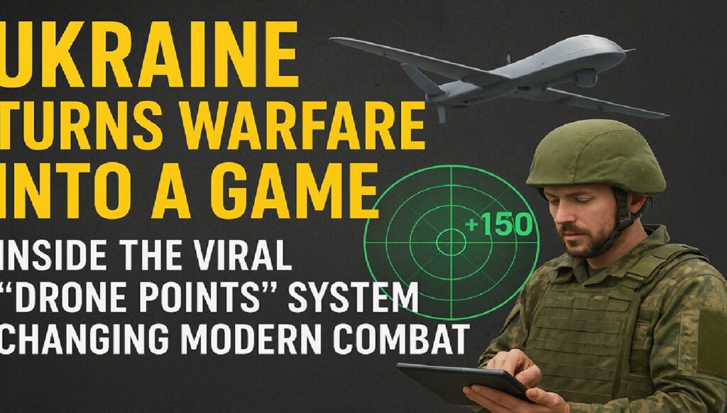 Ukraine Turns Warfare into a Game: Inside the Viral “Drone Points” System Changing Modern Combat