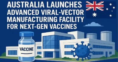 Australia Launches Advanced Viral-Vector Manufacturing Facility for Next-Gen Vaccines