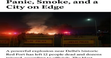 Major Terror Attack Probe in Delhi: Blast Near Red Fort Sparks Panic and Security Clampdown