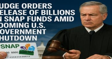 Judge Orders Release of Billions in SNAP Funds Amid Looming U.S. Government Shutdown