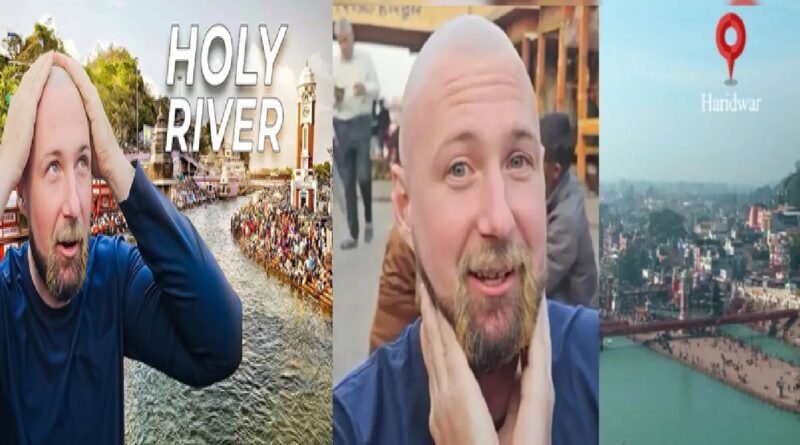 US Vlogger Shaves Head in Ganga After 60-Day India Livestream Journey Goes Viral