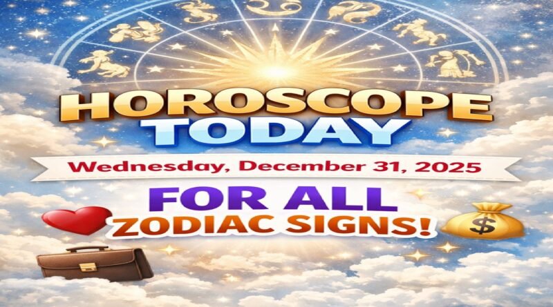 Horoscope Today - Wednesday, December 31, 2025: Predictions for All Zodiac Signs