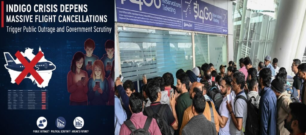IndiGo Crisis Deepens: Massive Flight Cancellations Trigger Public Outrage and Government Scrutiny