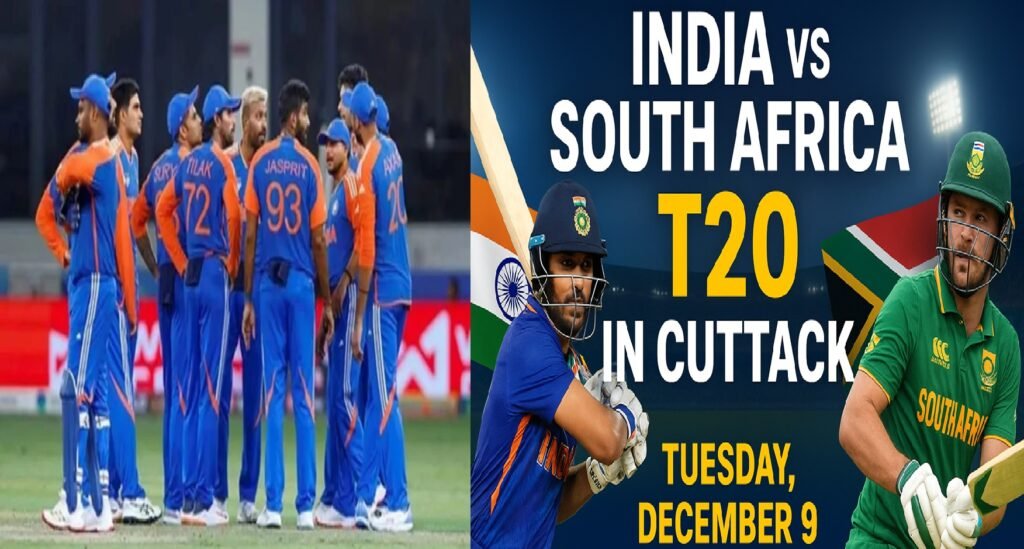 IND vs SA T20 Clash in Cuttack: 45,000 Fans Expected, Four Held for Black-Marketing Tickets