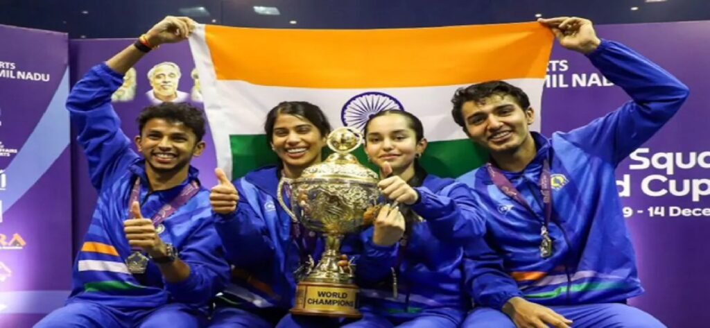 Indian Squash Team Creates History With World Cup Victory
