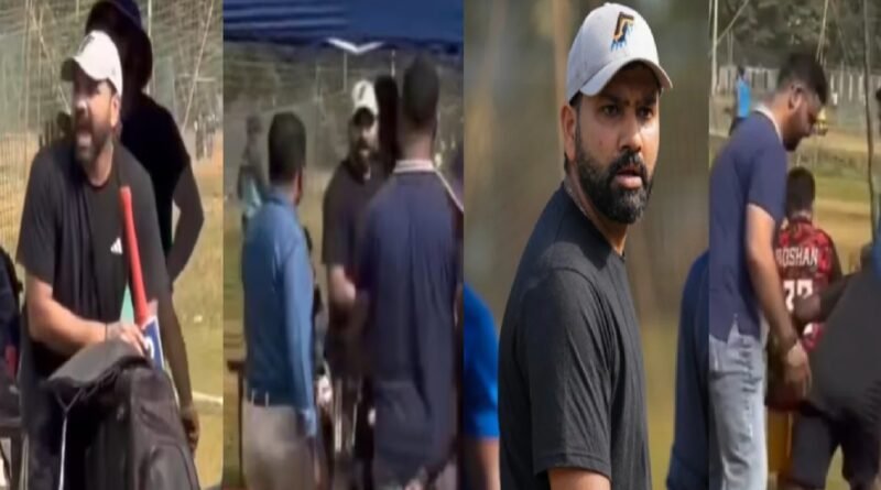 Rohit Sharma Draws Massive Crowd at Domestic Cricket Match, Security Tightened